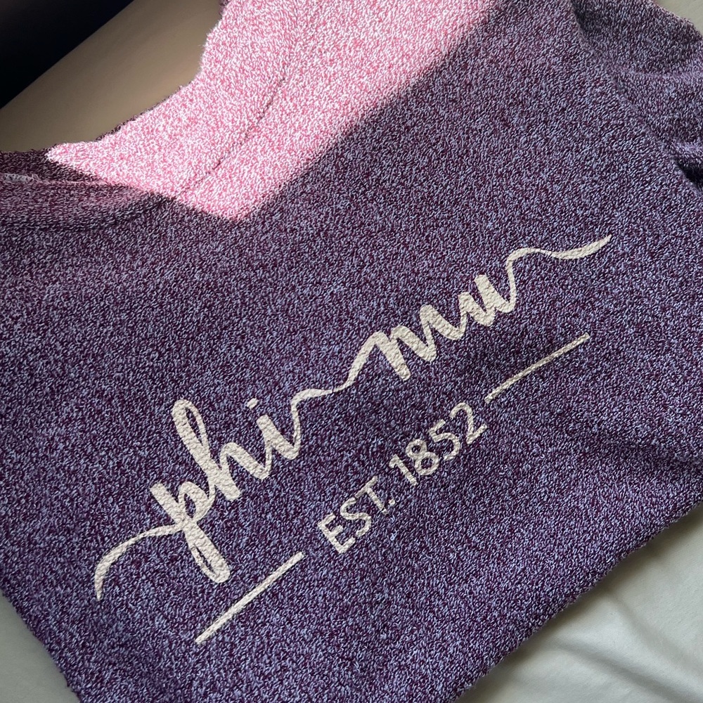 Phi Mu Woolly Threads Cozy Long Sleeve